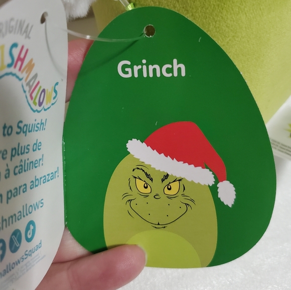 NWT Grinch Squishmallows 5" - Picture 4 of 6